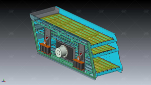 Criba Vibratoria Circular Eléctrica de Alta Capacidad para Minería, Máquina de Cribado de Arena Vibratoria con Tolva - Product Image 5