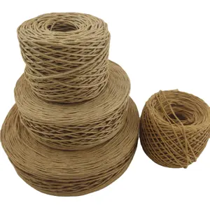 DIY Wrapping Raffia Gift Wrapping Rope 2mm Diameter Colorful Paper Rope
