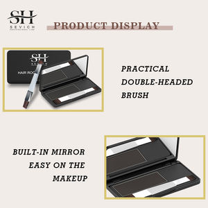 Etiqueta privada 2 en 1 Hairline Shadow Powder Absorb Oil Sweat Hair Root Retoque Corrector Hairline Powder con Stick - Product Image 4