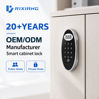 Fabricant de serrures de meubles OEM ODM RIXIANG en alliage de zinc, système de solution moderne pour casiers, vestiaires et douches avec lecteur de carte