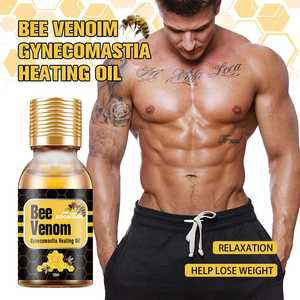 Aceite Reafirmante para Hombres, Reduce la Flacidez y Mejora la Tensión, Quema Grasa, Reduce el Tamaño del Pecho Masculino - Product Image 3