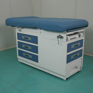 Mesa de Exploración Ginecológica con Cajones, Reposapiés y Recipiente para Residuos para Hospitales y Clínicas - Product Image 2
