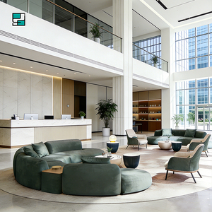 Canapé modulaire commercial pour hall d'hôtel, réception et salon <span class=keywords><strong>de</strong></span> <span class=keywords><strong>bureau</strong></span> |   Disposition personnalisée en forme <span class=keywords><strong>de</strong></span> S |   Certifié CE Garantie <span class=keywords><strong>de</strong></span> 5 ans - Product Image 2