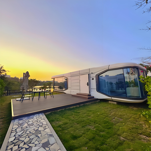 New Factory Price Space Capsule Residential Scenic Activity with Smart Home Ai Voice Tiny Complete <b>Prefab</b> <b>House</b> Portable - Product Image 1