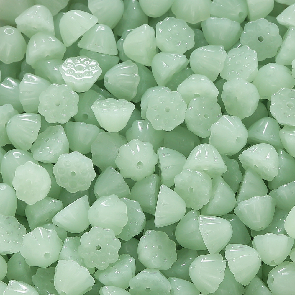 Graines de lotus (7*11 mm, diamètre du trou 1 mm) 10 paquets