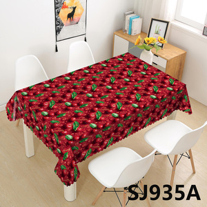 Manteles <span class=keywords><strong>de</strong></span> PVC Impermeables 3D con Diseño <span class=keywords><strong>de</strong></span> Cereza, Rollo <span class=keywords><strong>de</strong></span> <span class=keywords><strong>Mantel</strong></span> para Hostelería Comercial al por Mayor - Product Image 4