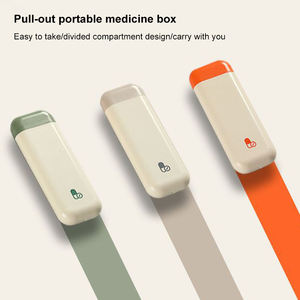 กล่องยาพกพาขนาดเล็ก 3 ช่อง สำหรับใส่ยาเม็ด วิตามิน กล่องจัดยาประจำวัน - Product Image 4