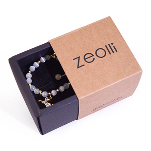 Customized Nice Appearance Paper brown&black box Jewelry Sliding Drawer Paper Box two material combination design