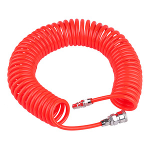 Tuyau spiralé télescopique pneumatique Lts Litai en PU pour compresseur d'air, 6, 8, 10, 12 mm, avec connecteur - Product Image 3