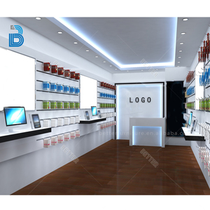 Chất Lượng Tốt Nhất Bán Lẻ Điện Thoại Di Động Phụ Kiện Slat Tường Hiển Thị Tủ Và Cửa Hàng Nội Thất Cho Cửa Hàng Truy Cập Thiết Kế - Product Image 6