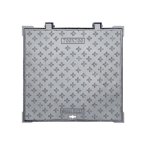 अनुकूलित एन124 आयताकार मैनहोल कवर डक्टाइल कास्ट आयरन पार्टी निरीक्षण कास्टिंग सेवा उत्पाद के साथ - Product Image 1