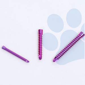 Implantes del Sistema TPLO, Tornillos de Bloqueo HC, Tornillo Cónico, Diámetro 2.4/3.5/4.0mm, Aleación de Titanio para Cirugía Veterinaria - Product Image 1