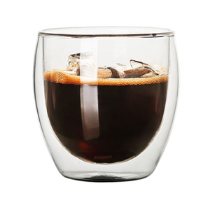 Taza <span class=keywords><strong>de</strong></span> vidrio <span class=keywords><strong>de</strong></span> <span class=keywords><strong>doble</strong></span> pared resistente al calor, vaso <span class=keywords><strong>de</strong></span> vidrio <span class=keywords><strong>de</strong></span> borosilicato para café, té, leche, 8oz, 12oz, 15oz, venta al por mayor - Product Image 3