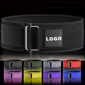 Cinturón de Levantamiento de Pesas Ajustable con Logotipo Personalizado al por Mayor, Cinturón de Entrenamiento de Gimnasio con Bloqueo Automático de EVA - Product Image 1