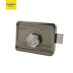 Mặc-Chống Brass Chốt Cửa Cơ Khí Điện Tử Kết Hợp Điện Rim Khóa Cho Cửa Sắt - Product Image 5