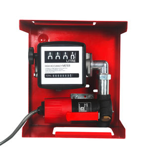 Kit de <span class=keywords><strong>pompe</strong></span> de transfert de carburant diesel bio à grand débit DC12V 24V 60LPM avec débitmètre, buse, tuyau - Product Image 3