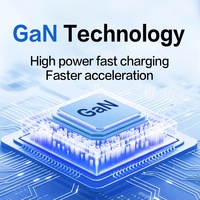 Desktop GaN-lader met universele US/EU/UK-stekkers, voor reizen, groothandel, wereldwijde verzending