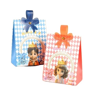 กล่องของขวัญวันเกิดสำหรับเด็กพระจันทร์เต็มดวง100วันกล่องของขวัญลูกกวาดเจ้าหญิงน้อยเจ้าชายน้อยถุงกระดาษสำหรับงานแต่งงาน - Product Image 2