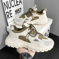 Nouvelles baskets pour hommes M8909, automne, semelle épaisse, antidérapantes, chaussures de sport tendance, respirantes, résistantes à l'usure, chaussures décontractées pour papa