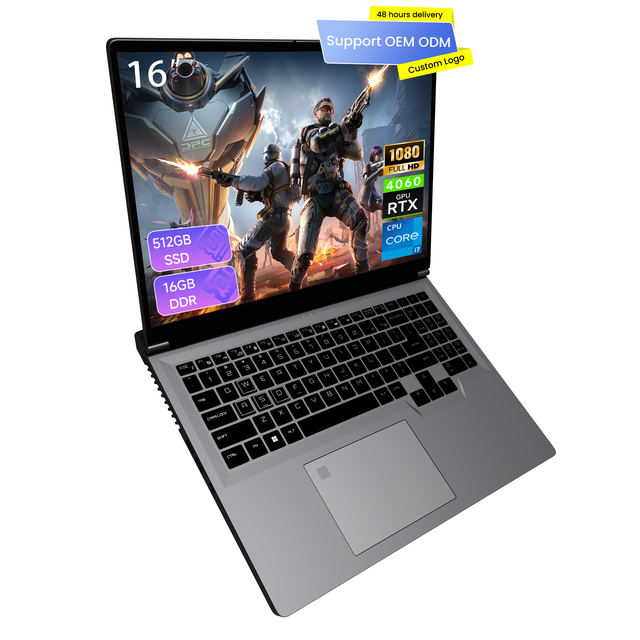 New Intel 16" IPS Game Notebook Core I7-13620H 10-Core RTX 4060 8GB Dedicated Graphics 16GB DDR5 512GB SSD 144Hz 16:10 1920x1200