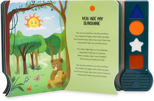 Haute Qualité Berceuse Chansons Sound Board Livre Enfants <span class=keywords><strong>Comptine</strong></span> Bedtime Story Audio Papier et Carton Produit D'impression - Product Image 4