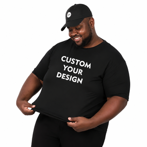 FAMOUS T-Shirt Oversize in Cotone Bianco e Nero, Stile Pro Club, Taglie Grandi fino a 6XL 7XL, Formale e di Alta Qualità - Product Image 1