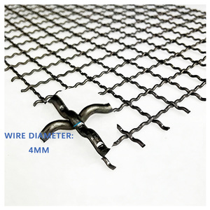 Special Manganese Steel Screen Mesh for Sand <strong>Gravel</strong> Yard Aggregate Vibrating Screen <strong>Filter</strong> Mesh High Frequency Woven Mesh - Product Image 2