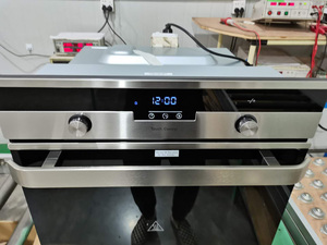 <span class=keywords><strong>Four</strong></span> électrique intégré de grande capacité Cuisine 220v Convection Build-in Home 60l 220v Baking Multifunction 60cm Horno Single OEM - Product Image 3