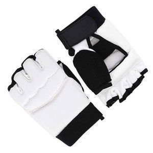 Custom Made MMA Training <b>Gloves</b> With Adjustable Wrist Strap Half Finger Waterproof & Breathable Comfortable Fit for Adult Men - Product Image 5