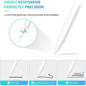 Penna Stilo Inclinabile con Funzione Palm Rejection per <span class=keywords><strong>iPad</strong></span> <span class=keywords><strong>Pro</strong></span> <span class=keywords><strong>Apple</strong></span> 2025 - Product Image 3