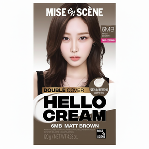 ครีมบำรุงผม Mise-en-scne Hello 1 EA สีน้ำตาลด้านสำหรับผมหงอก - Product Image 1