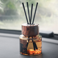 Diffuseur d'arômes de voiture sans BPA avec logo personnalisé, huile essentielle, parfum d'intérieur longue durée, désodorisant sans alcool