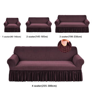 Einfarbiger Elastischer Stretch-Universal-Sofabezug, Rutschfester Anti-Haustier-Schutz, Heimdekoration, Großhandel, Sektionaler <span class=keywords><strong>Couch</strong></span>überzug - Product Image 1