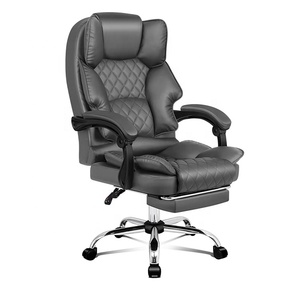 Chaise de bureau pivotante ergonomique de jeu et de direction DDP OEM avec repose-pieds et hauteur réglable, inclinable à 150° - Product Image 2