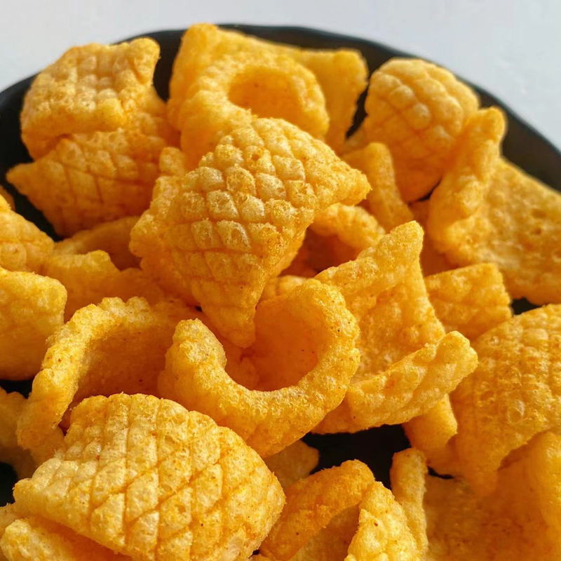 Crisp Grain Snacks Corn Shaped Chips