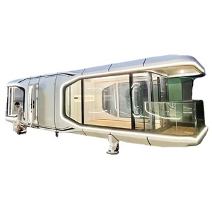 ที่ใส่การ์ดแบบหลอมสุดฮอตสำหรับห้อง B & B ทิวทัศน์บนพื้นราบห้องแคปซูลกลางแจ้งพื้นที่ B & B - Product Image 5