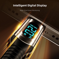 Câble de charge rapide PD 120W USB-A vers Type-C avec affichage numérique – Prise en charge de l'affichage de la puissance en temps réel sur écran LED pour iPhone 17