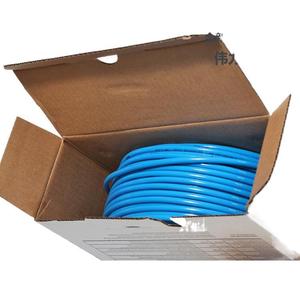 Festo Pneumatic Air <b>Hose</b> 6mm Outer Diameter Blue Polyurethane High Temperature <b>Compressor</b> Use - Product Image 1