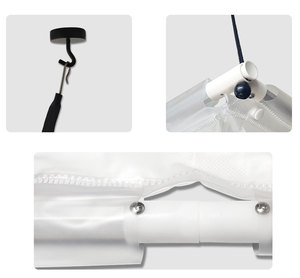 Housse de nettoyage manuelle pour climatiseur domestique, vente en gros pour fabricants, fournitures d'installation facile pour climatiseur split - Product Image 2