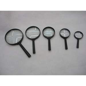 Lupa de mano con lente de vidrio de 40 mm para leer libros y periódicos - Product Image 3