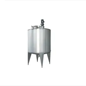 Factory direct sales easy return customized sanitary Stainless steel agitator milk tank Yogurt wine fermentation tank for milk