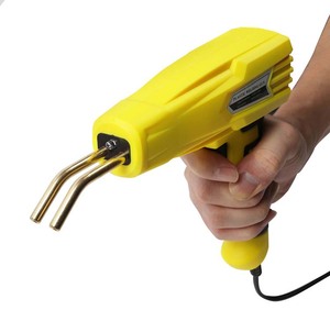 Herramienta de reparación de parachoques de coche, soldador de plástico, Kit de soldadura con alicates, cuchillo, <span class=keywords><strong>grapas</strong></span>, 100W, venta al por mayor, 100 Uds. - Product Image 2