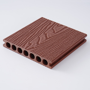 Planches de terrasse en WPC modernes antidérapantes à grain de <span class=keywords><strong>bois</strong></span> 3D, co-extrusion, imperméables, pour usage <span class=keywords><strong>extérieur</strong></span> et intérieur - Product Image 1