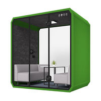Cabine insonorisée mobile en alliage d'aluminium