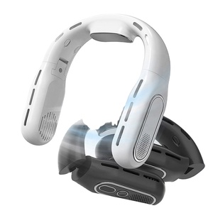 พัดลมคล้องคอแบบพกพาไร้ใบพัด รุ่นใหม่ปี 2024 ชาร์จไฟได้ - Product Image 3