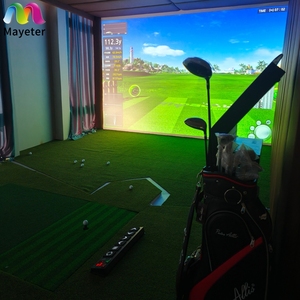 <span class=keywords><strong>Simulateur</strong></span> de <span class=keywords><strong>golf</strong></span> Mayeter avec projecteur tout-en-un, projection interactive HD pour l'entraînement et le divertissement - Product Image 3