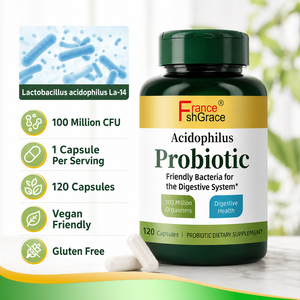 Fabricante de Suplementos Probióticos Nutracéuticos, Apoya la Salud Digestiva Intestinal, 120 Cápsulas Probióticas para Adultos - Product Image 2
