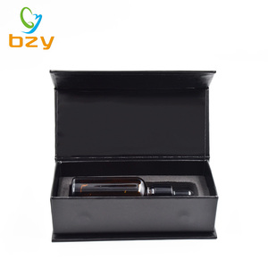 맞춤형 30ml 젖빛 유리 에센셜 오일 세럼 병 블랙 빈 헤어 오일 포장 종이 스포이드 박스 양각 인쇄 - Product Image 4