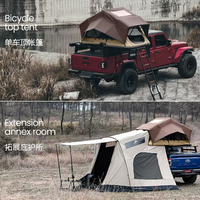 Tenda Atap Soft Shell ADA Overland All-Weather untuk 4x4 & SUV, Tenda Rooftop Keluarga Anti Air untuk Berkemah, Cocok untuk 4 Musim