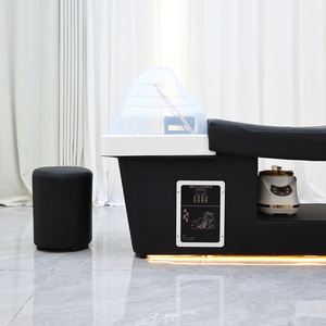 Lit <span class=keywords><strong>de</strong></span> <span class=keywords><strong>massage</strong></span> thaïlandais multifonctionnel avec cascade pour SPA capillaire et lavage <span class=keywords><strong>de</strong></span> cheveux en salon <span class=keywords><strong>de</strong></span> beauté - Product Image 4